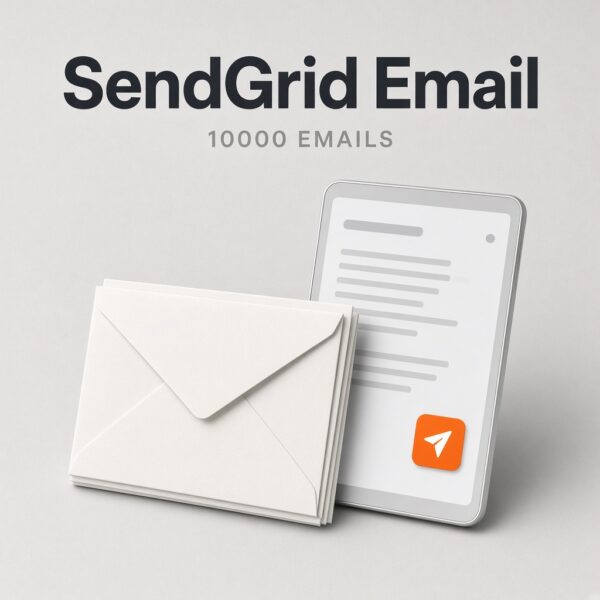 SendGrid Transactional Email (10,000 Emails)
