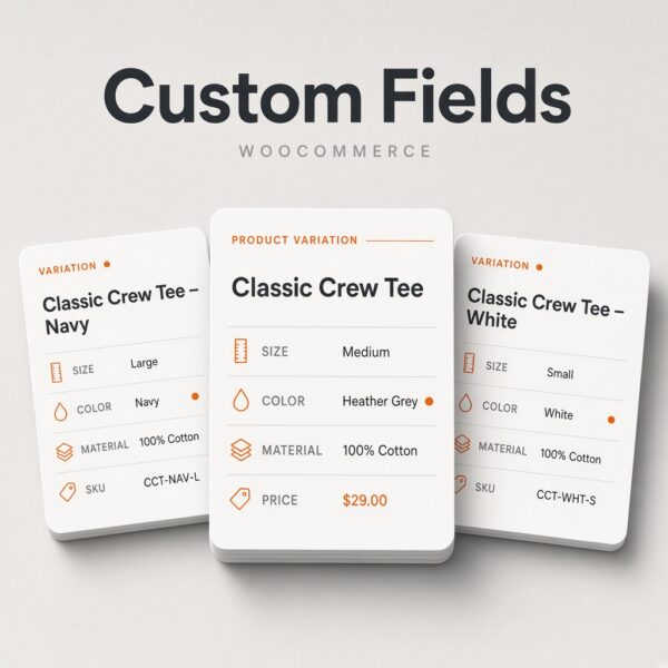 WooCommerce Custom Fields for Variations
