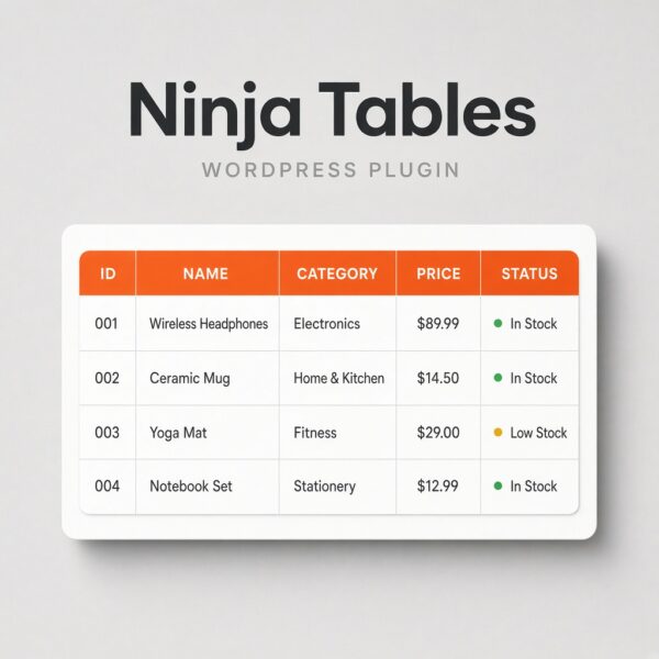 Ninja Tables Pro