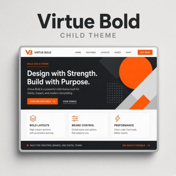 Virtue Bold Child Theme