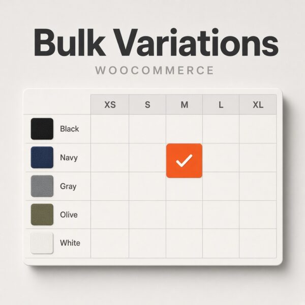 WooCommerce Bulk Variations