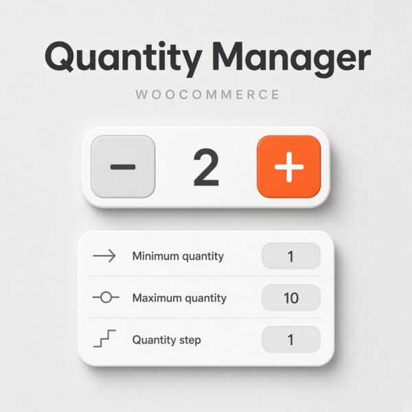 WooCommerce Quantity Manager